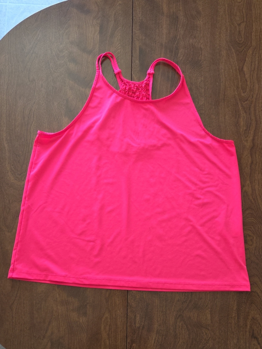 Under Armour Hot Pink Racerback Tank Top Size L